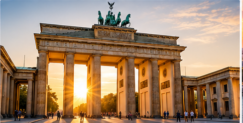 Brandenburg Gate in Berlin